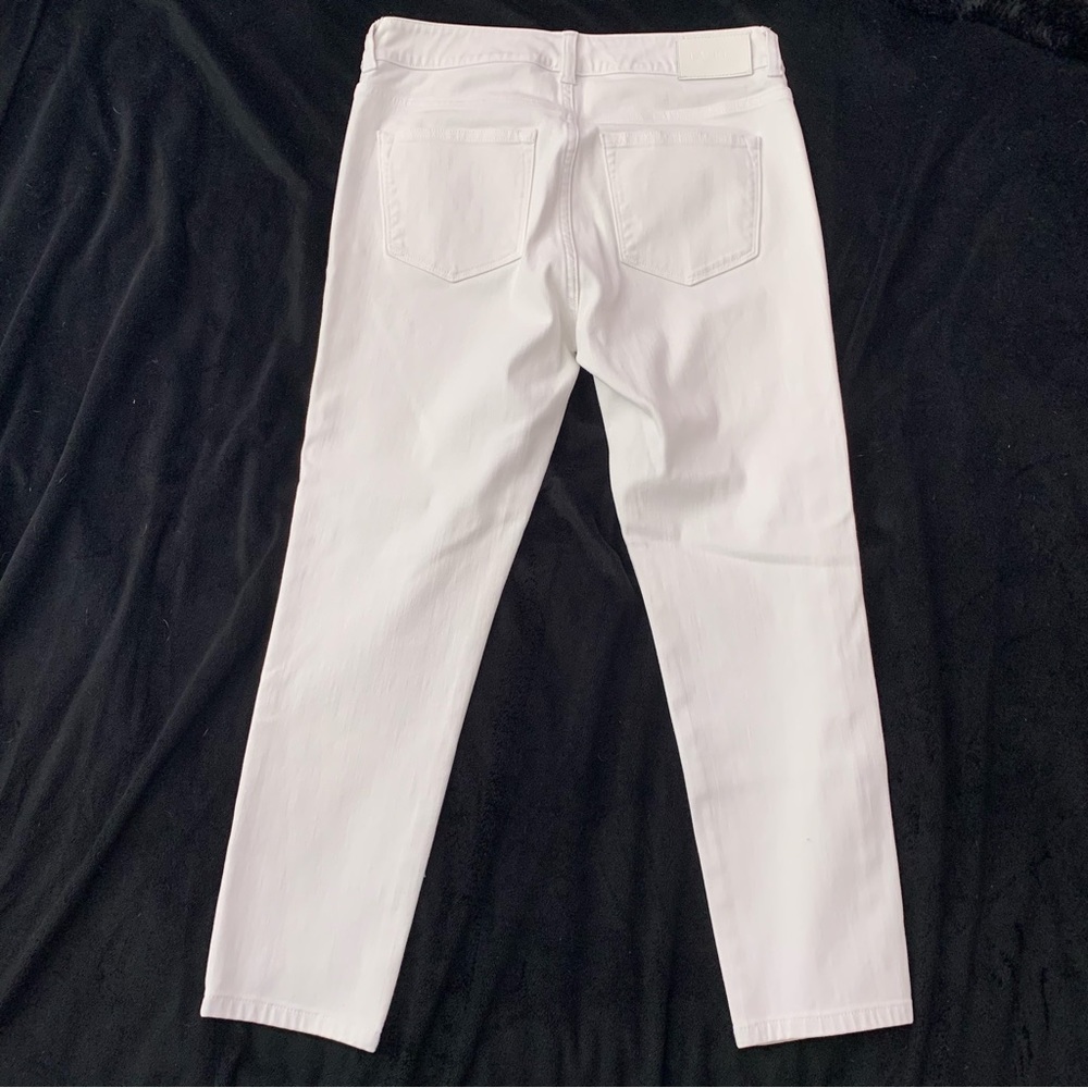 Lauren Ralph Lauren White Straight Jeans Size 6P